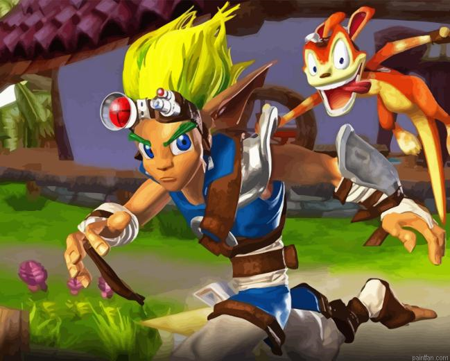 Jak And Daxter Paint By Numbers.png