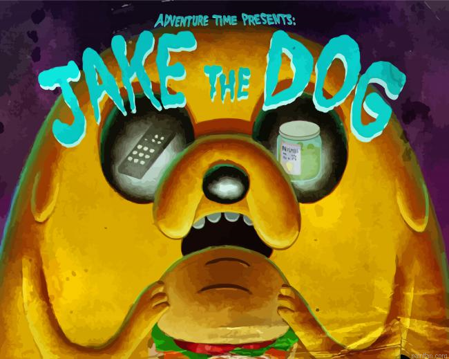 Jake The Dog Paint By Numbers.png