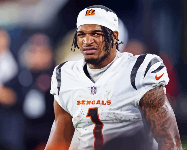 Jamarr Chase Paint By Numbers.png
