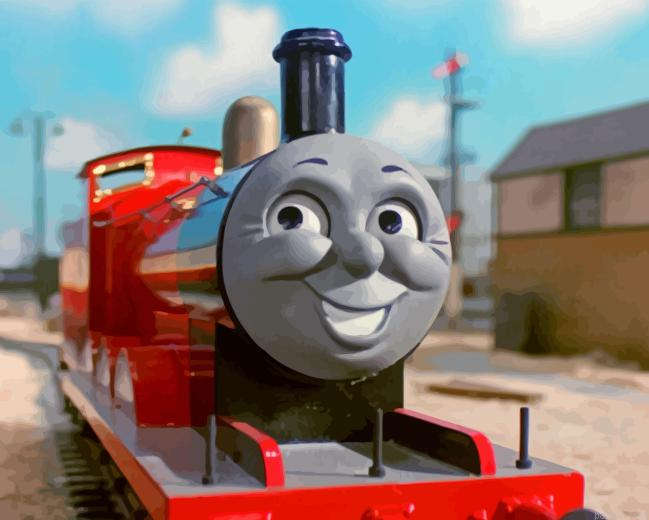 James The Red Engine Paint By Numbers.png
