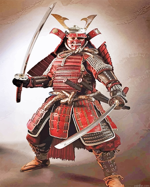 Japanese Samurai New Paint By Numbers.png