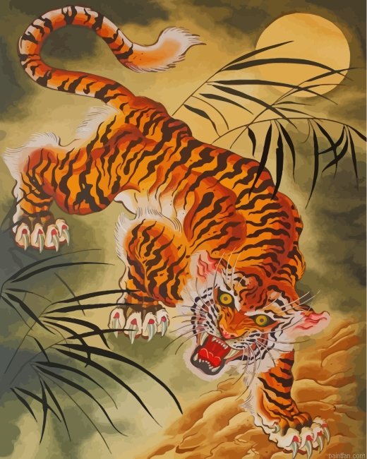 Japanese Tiger Paint By Number.png