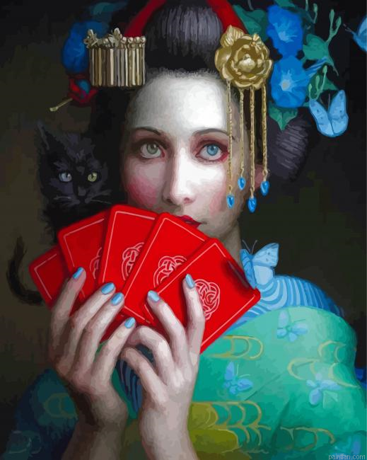 Japanese Woman Paint By Numbers.png