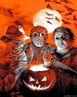 Jason Voorhees And His Friends Paint By Number.png