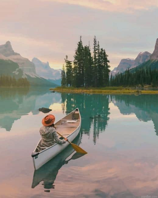 Jasper National Park Of Canada New Paint By Numbers.png