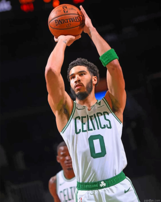 Jayson Tatum Boston Celtics Paint By Number.png