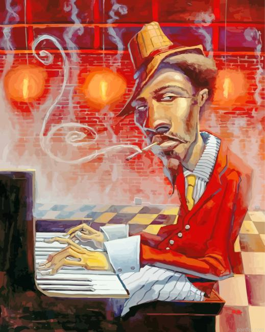 Jazz Man Paint By Number.png