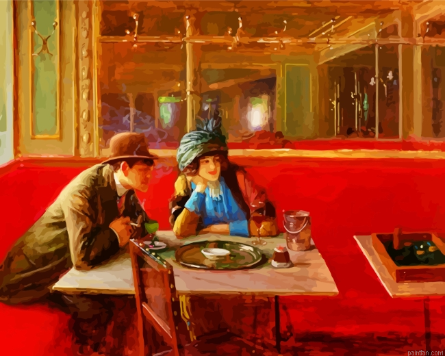 Jean Beraud At The Cafe Paint By Number.png