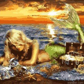 Jewel Mermaid Paint By Numbers.png
