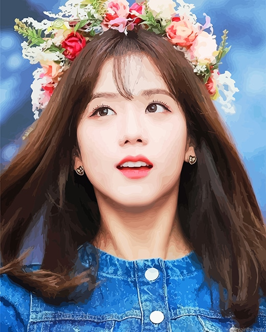 Jisoo Black Pink New Paint By Numbers.png