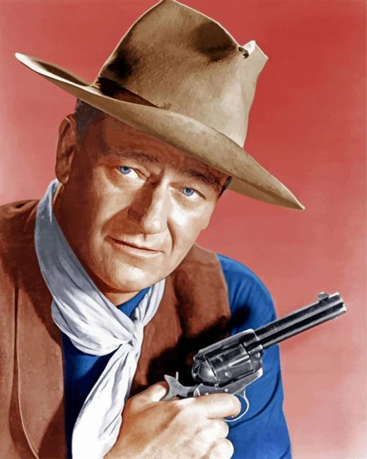 John Wayne Actor Paint By Number.png