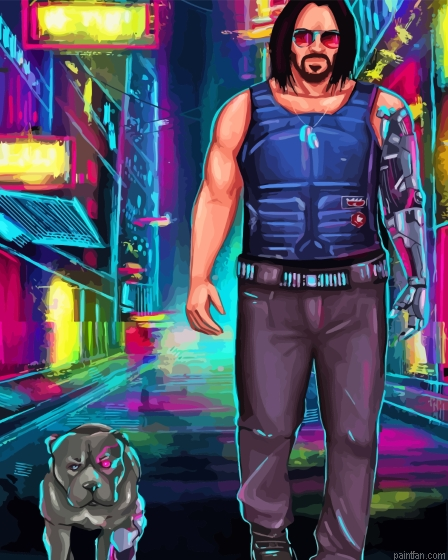 John Wick Pop Art Paint By Numbers.png
