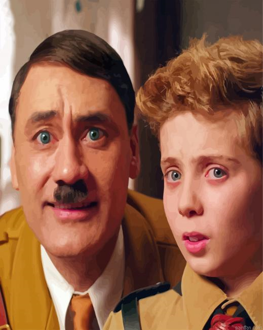 Jojo And Adolf Paint By Numbers.png