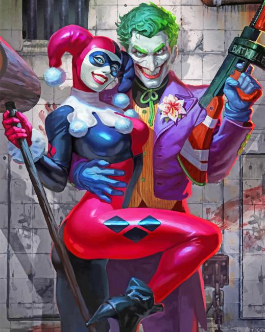 Joker And Harley Quinn New Paint By Numbers.png