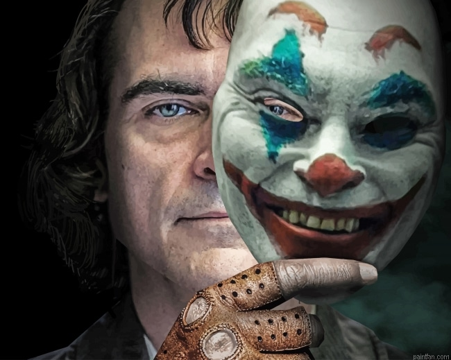 Joker Sad Face Paint By Numbers.png