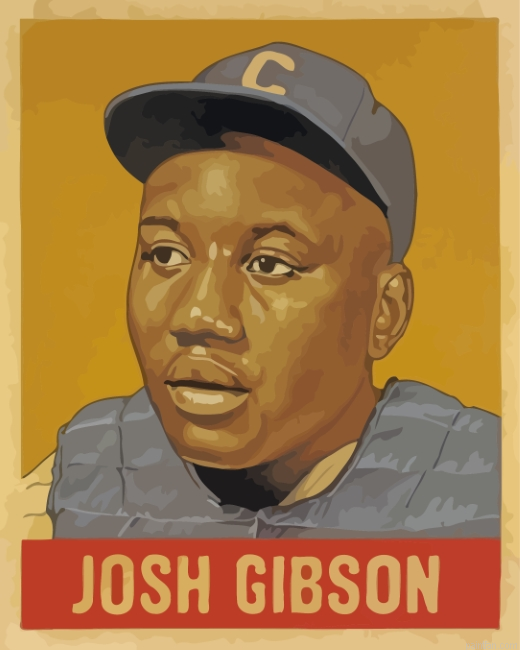 Josh Gibson Baseball Paint By Number.png