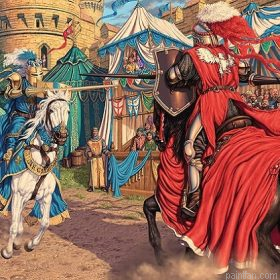 Jostling Knight Paint By Numbers.png