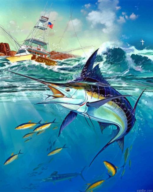 Jumping Sailfish Paint By Number.png