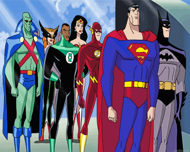 Justice League Heroes Paint By Number.png