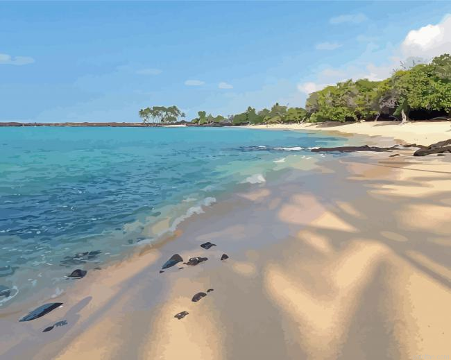 Kailua Kona Beach Paint By Numbers.png