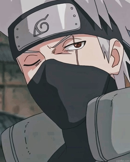 Kakashi Jutsu Naruto New Paint By Numbers.png