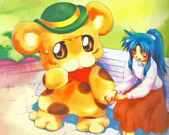 Kaname And Bonta Kun Paint By Numbers.png