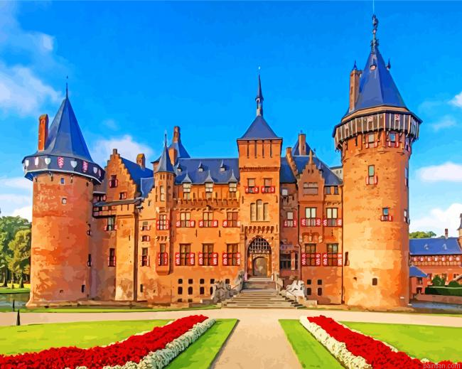 Kasteel De Haar Building Paint By Number.png