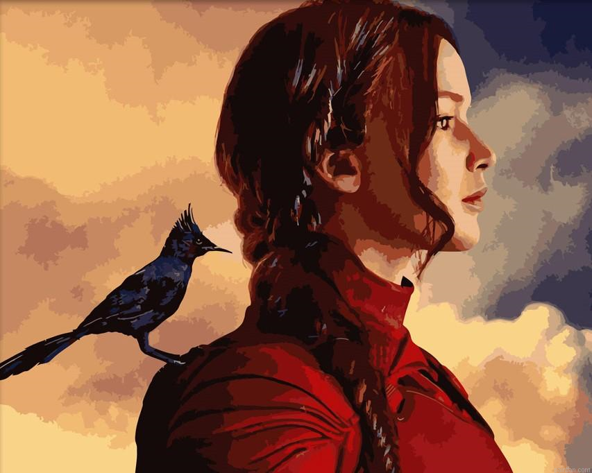 Katniss Everdeen Paint By Number.png