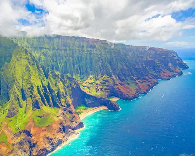 Kauai Beach Hawaii New Paint By Number.png