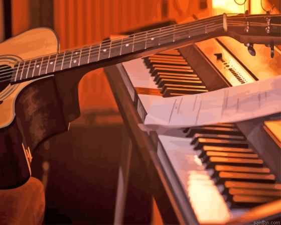Keyboard And Guitar Paint By Numbers.png