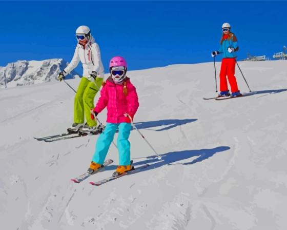 Kids Skiing Art Paint By Numbers.png