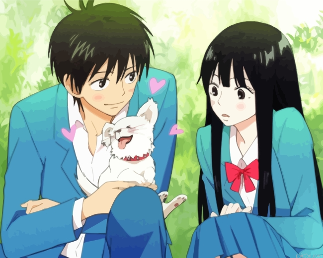 Kimi Ni Todoke Anime Couple Paint By Number.png