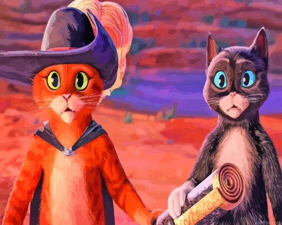 Kitty Softpaws And Puss In Boots Paint By Numbers.png