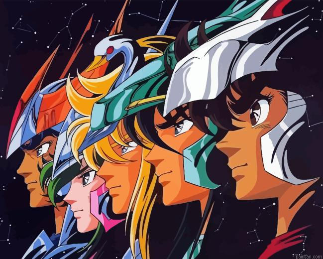 Knights Of The Zodiac Paint By Numbers.png
