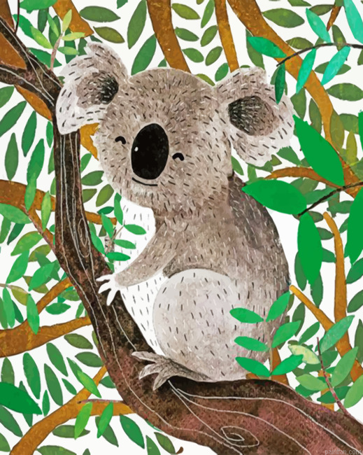 Koala Illustration Paint By Number.png