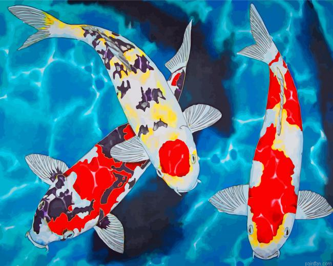 Koi Fish Underwater Paint By Number.png