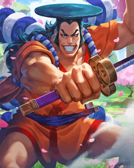 Kozuki Oden One Piece Paint By Numbers.png
