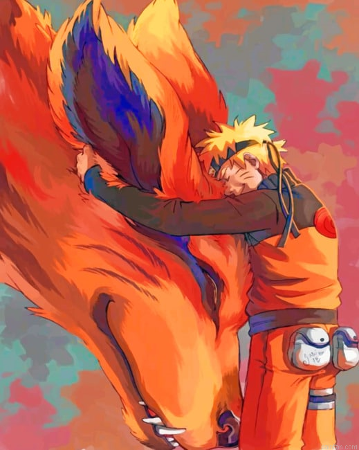 Kurama And Naruto New Paint By Numbers.png