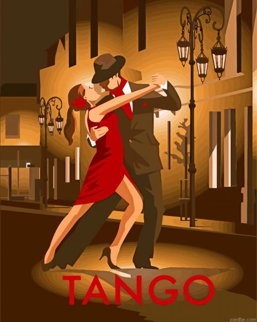 La Boca Buenos Aires Tango Argentina Paint By Number.png