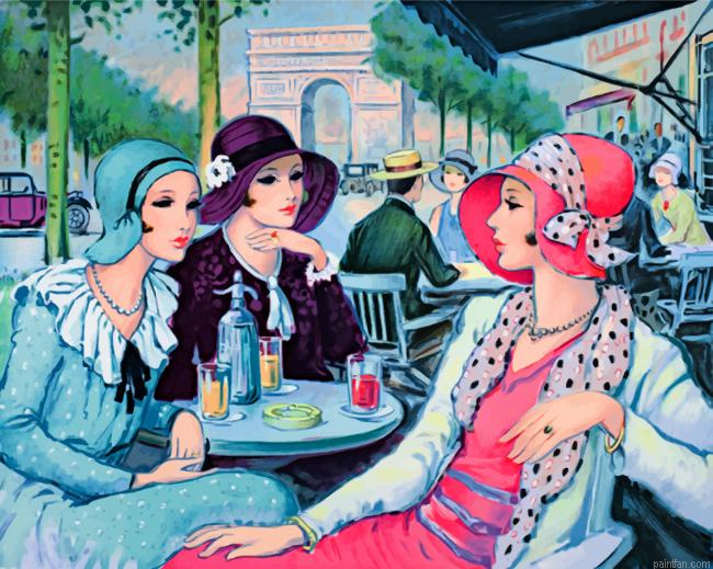 Ladies Coffee Time Paint By Number.png