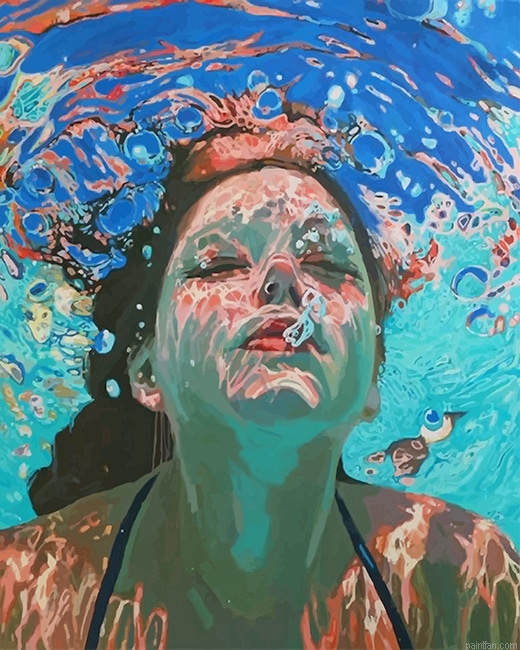 Lady Swimming New Paint By Numbers.png