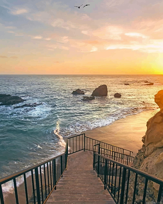 Laguna Beach California Paint By Numbers.png