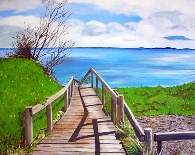 Lake Boardwalk Paint By Number.png