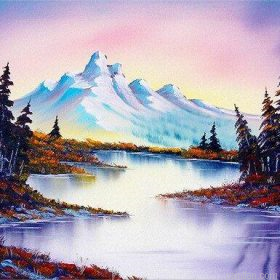 Lake Snow Paint By Numbers.png
