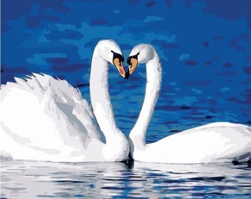 Lake Swans Paint By Numbers.png
