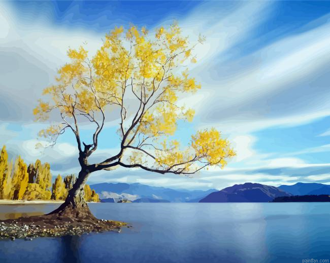 Lake Wanaka Paint By Numbers.png