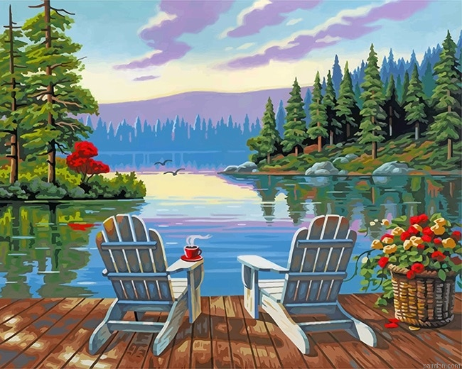 Lakeside Morning Paint By Numbers.png