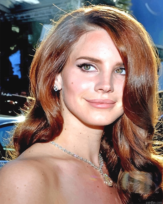Lana Del Rey Cannes 2012 New Paint By Numbers.png
