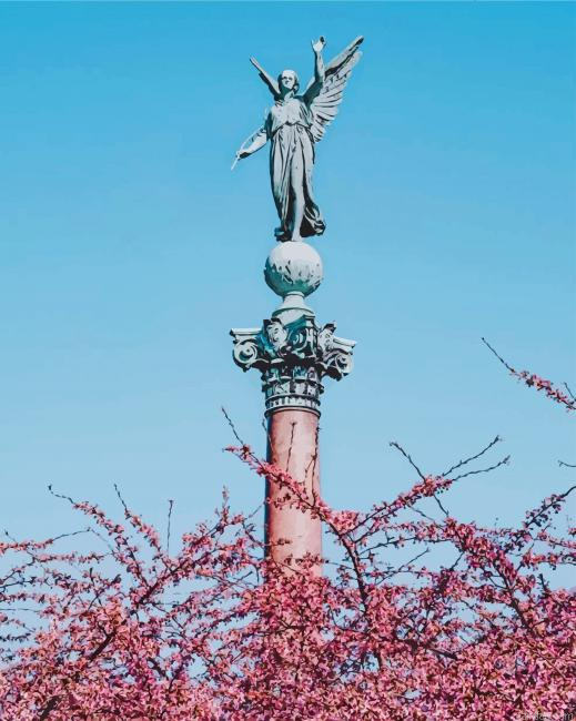 Langelinie Park Statue Paint By Number.png