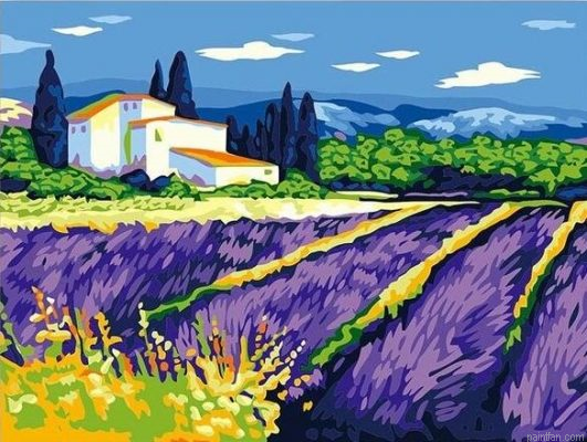 Lavender Art Paint By Numbers.png